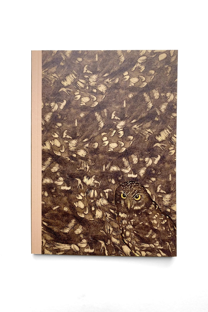 Carnet A5 - La Chevêche d'Athéna