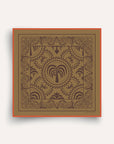 Carré Coton 70 - Palmeraie Dull Gold