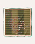 Foulard Laine LET ME OUT - Green