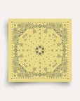 Bandana Laine 100 - Yellow Stone Grey