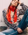 Bandana Laine 100 - Flame Antique White
