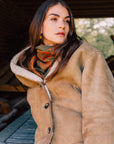 Bandana Laine 100 - Olive Paprika