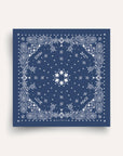 Bandana Laine 100 - Navy Antique White