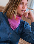 Bandana Soie 70 - P&L - Pink Paprika