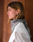 Bandana Soie 70 - P&L - Shadow Ganache