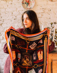 Silk Square 70 - Antan's Mansion - Orange