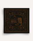 Carré Soie 70 - Rodeo Motel - Black