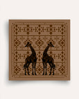 Carré Soie 70 - The Twin Giraffes
