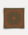 Bandana Soie 70 - P&L - Olive Paprika