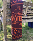 Carré Laine 100 - Rodeo Motel - Red