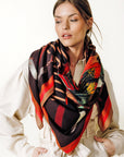 Carré Laine 140 - The Airscape - Brown
