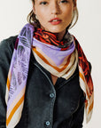 Wollquadrat 100 – Suzanne – Lila