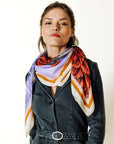 Wollquadrat 100 – Suzanne – Lila