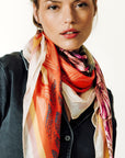 Wool Square 100 - Suzanne - Terracotta