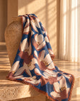 Foulard Laine Bouquet - Pearl