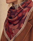 Foulard Laine Bouquet - Port Royale