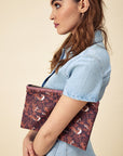 Trousse XL Tigers - Prune