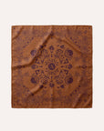 Bandana Soie 70 - Cuir