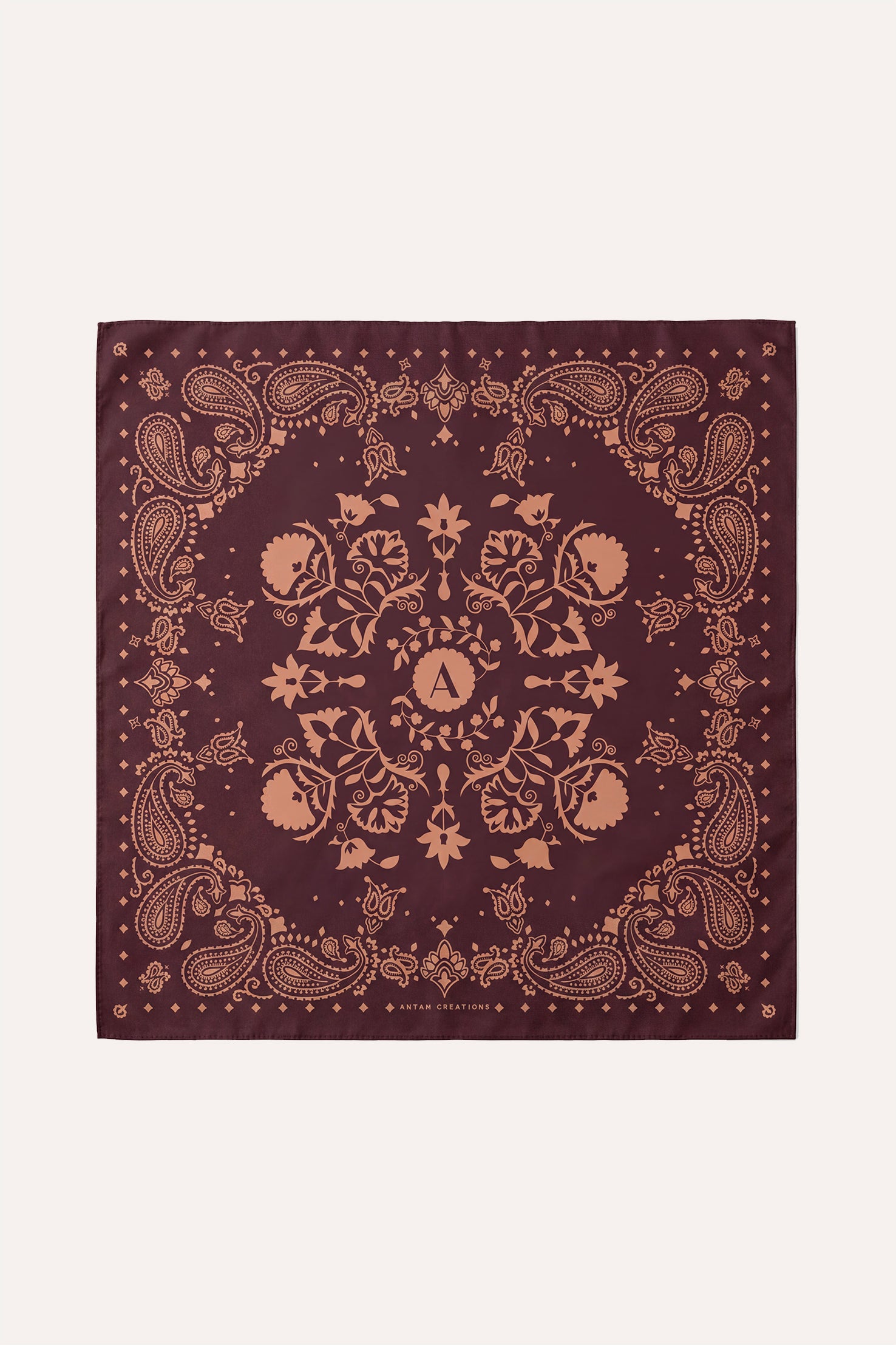 Bandana Soie 70 - Fudge
