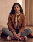 Bandana Soie 70 - Golden Brown