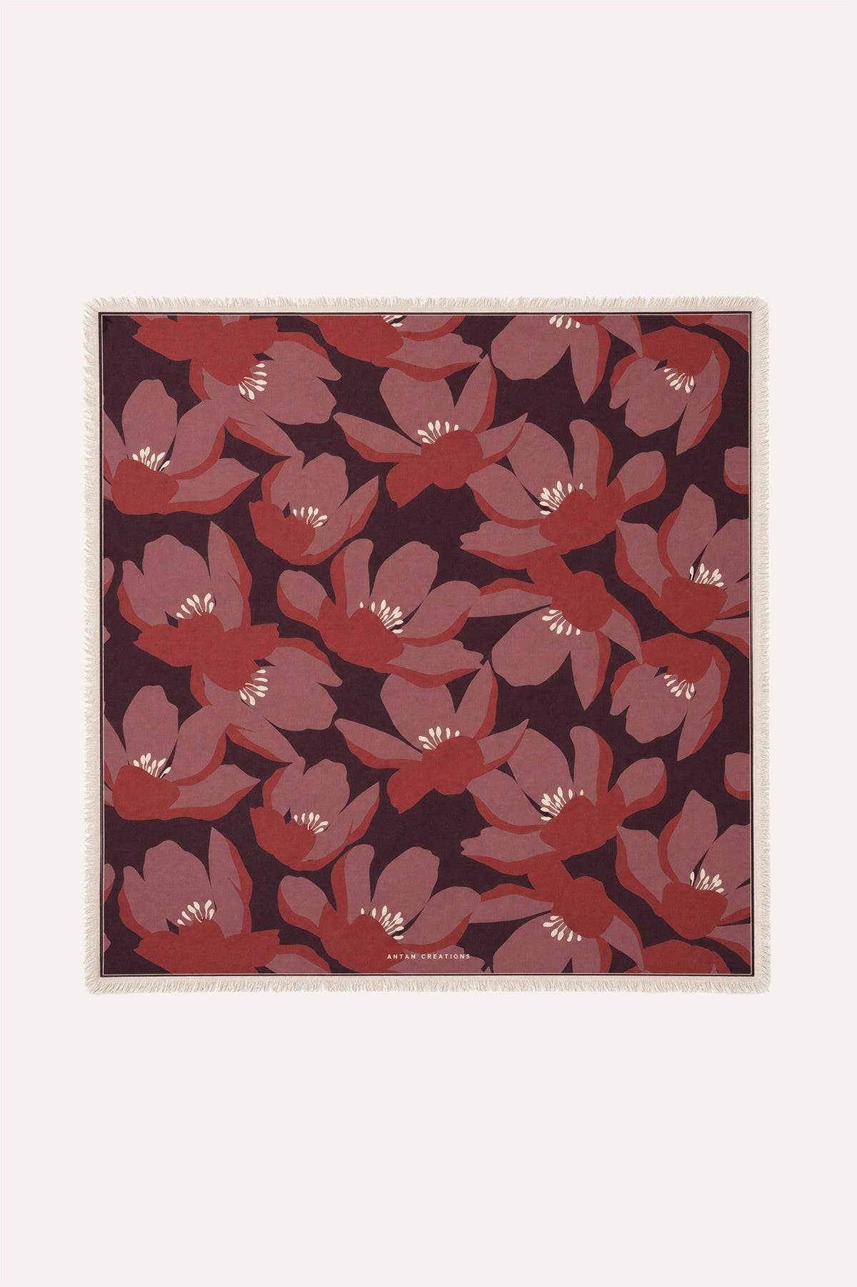 Foulard Laine Bouquet - Port Royale
