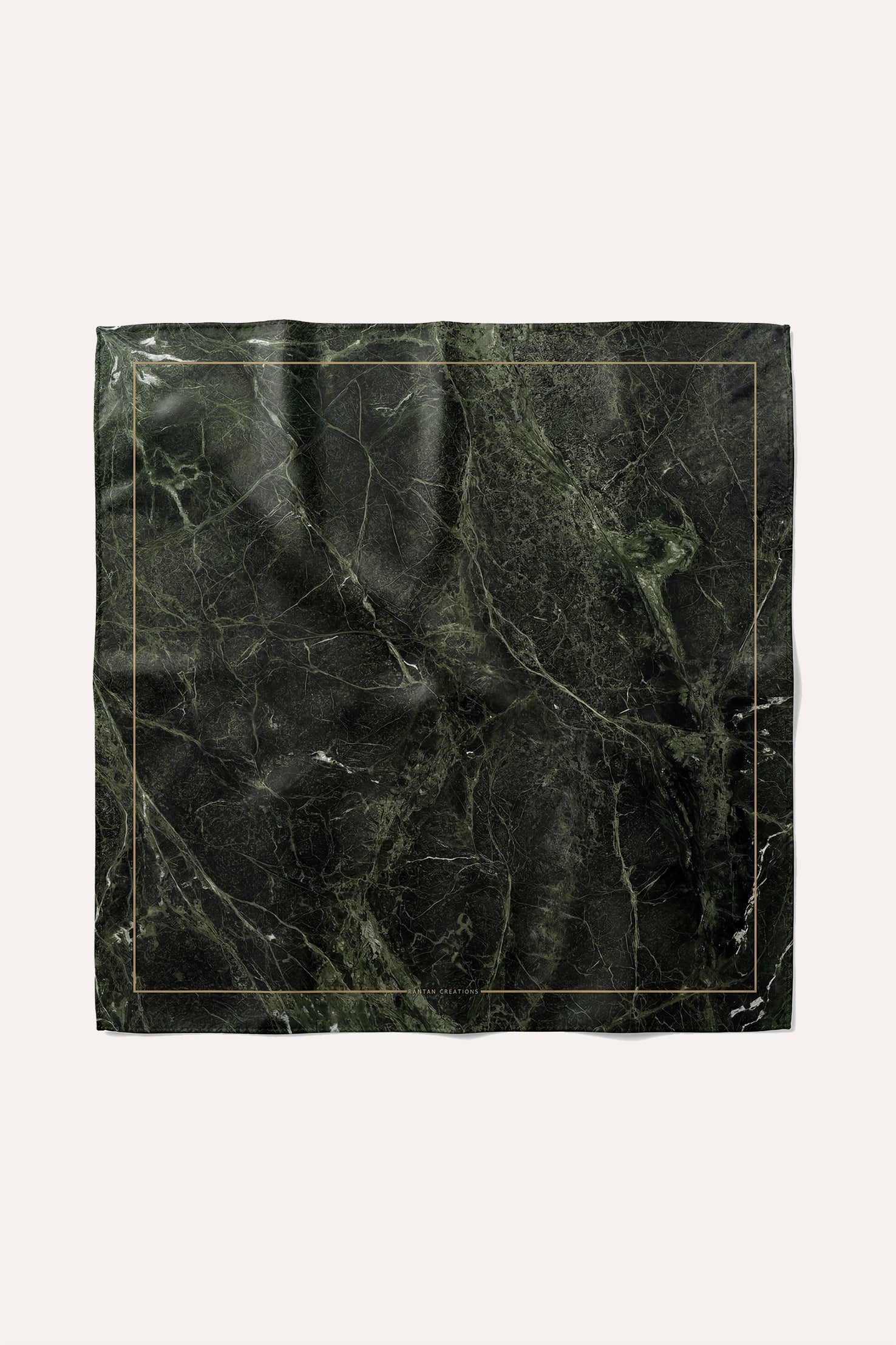 Foulard Soie 70 - Quartzite Green