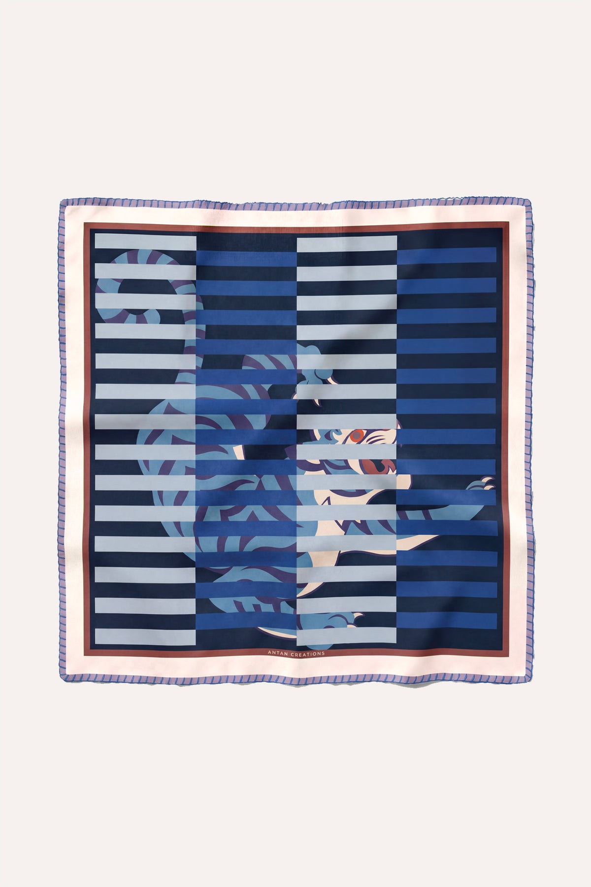 Foulard Laine LET ME OUT - Blue