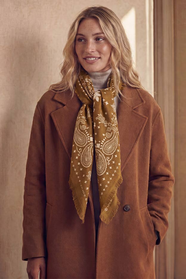 Bandana Laine 100 - Golden Brown