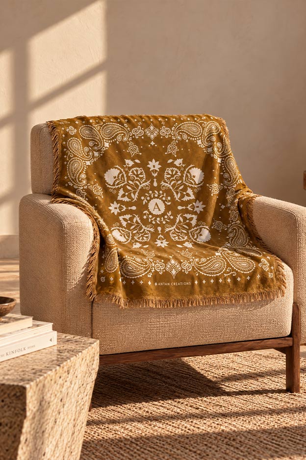 Bandana Laine 100 - Golden Brown