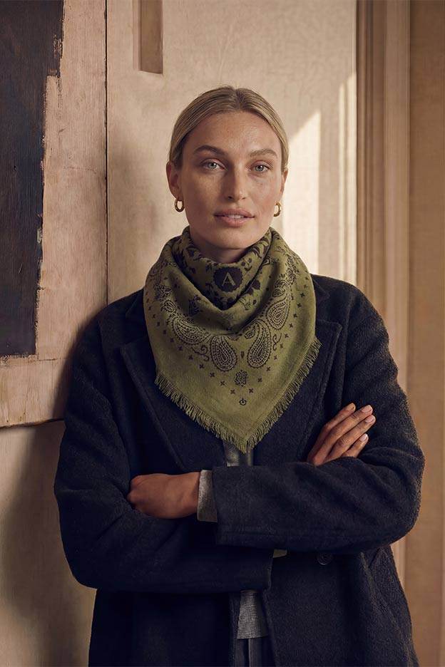Bandana Laine 100 - Khaki