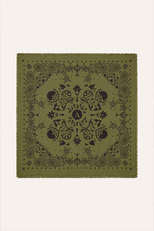 Bandana Laine 100 - Khaki