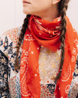Bandana Laine 100 - Flame Antique White