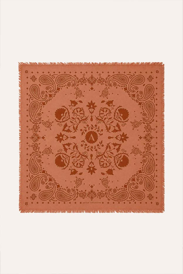 Bandana Laine 100 - Melon