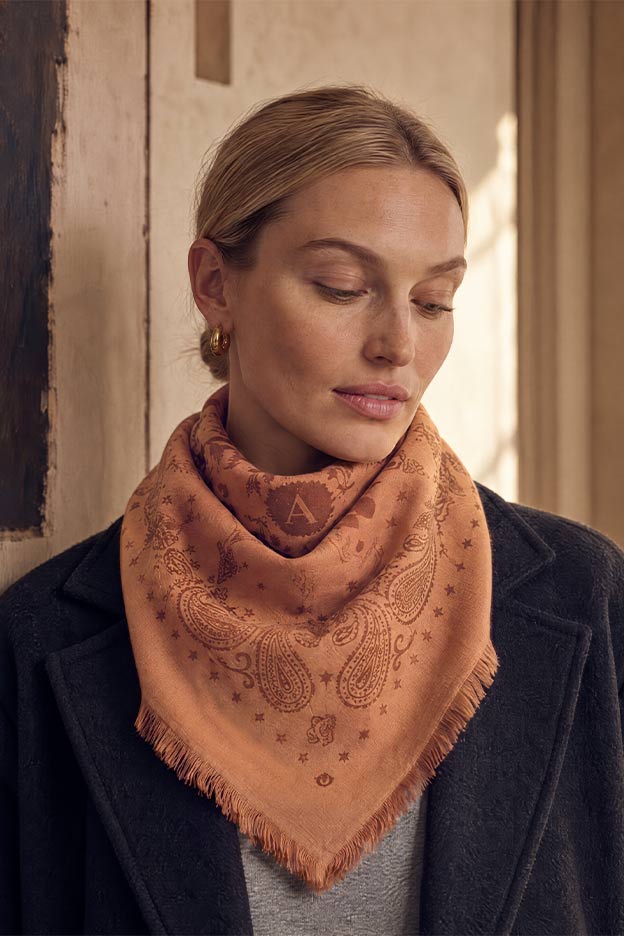 Bandana Laine 100 - Melon