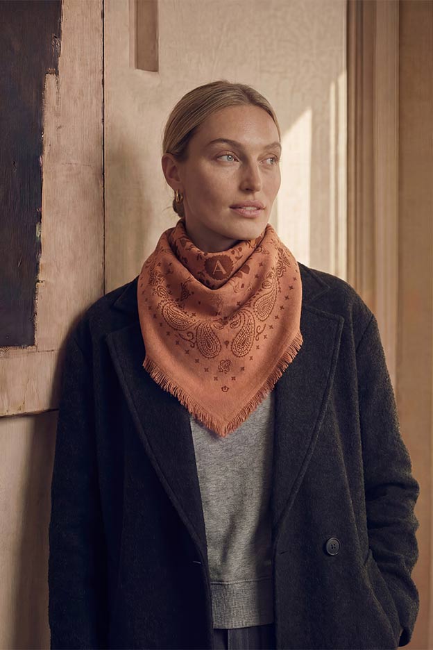 Bandana Laine 100 - Melon