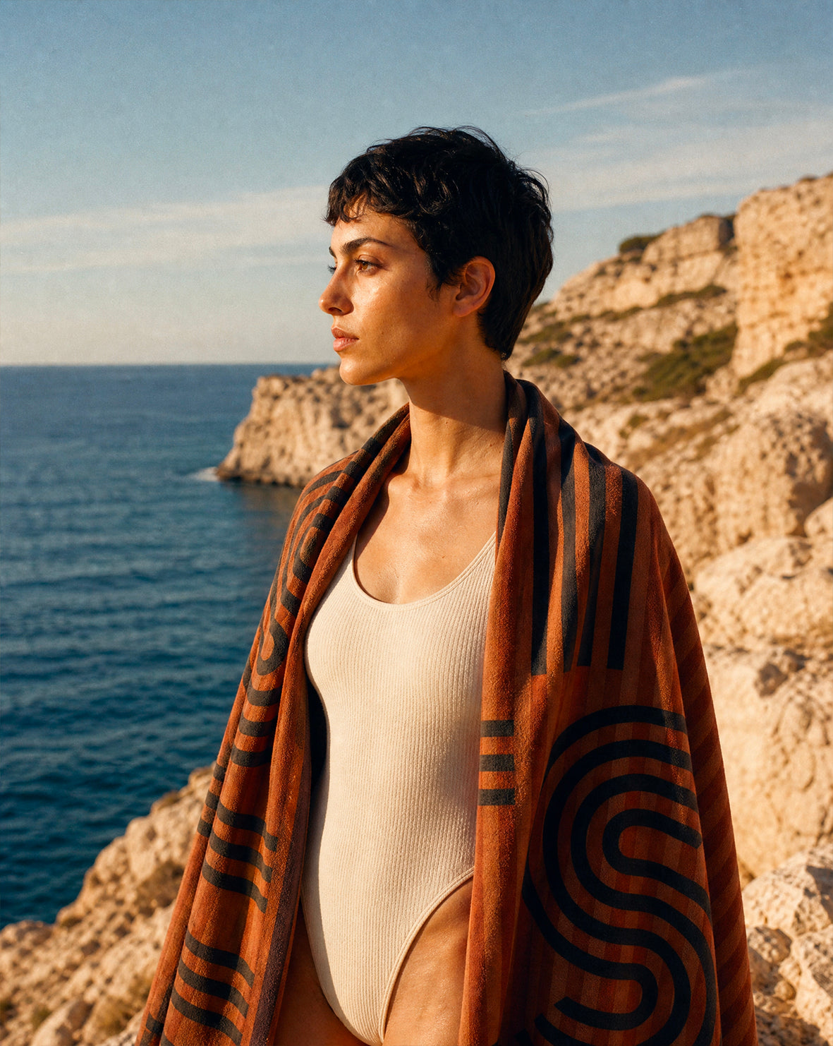 Fouta Coton - Siesta Almond