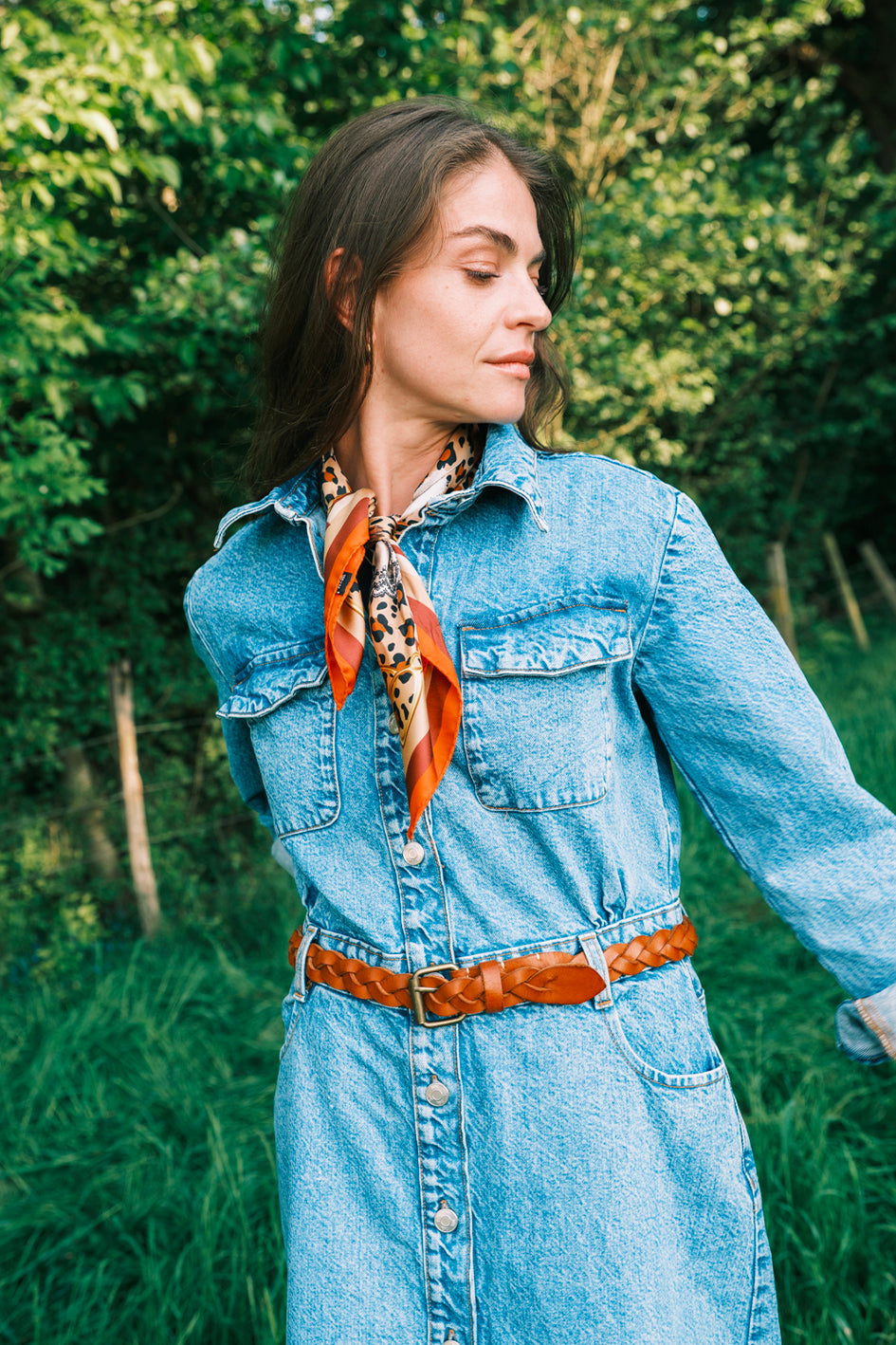 Carré Soie 70 - The Safari Girl Gear