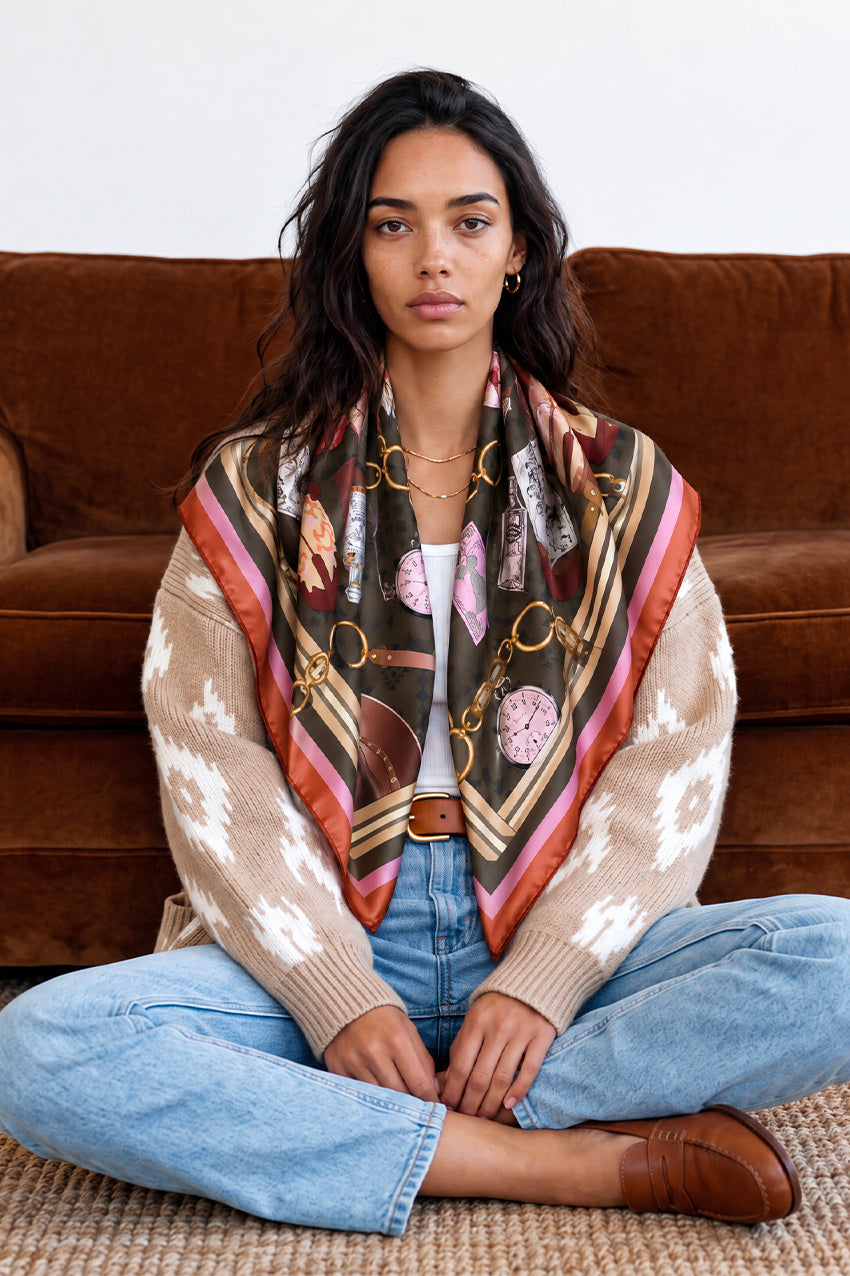 Carré Soie 100 - The Cowgirl Gear