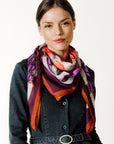 Wool Square 100 - Onato - Purple