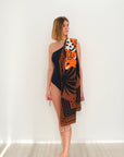 Fouta Coton - Cheetah & Palms