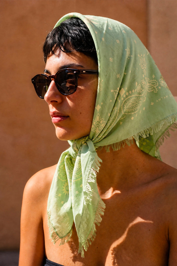 Bandana Coton 100 - Ambrosia Yellow
