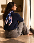 Foulard Laine LET ME OUT - Blue