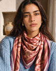 Foulard Laine LET ME OUT - Peach