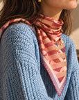 Foulard Laine LET ME OUT - Peach