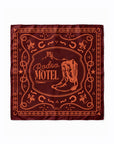 Carré Soie 70 - Rodeo Motel - Red