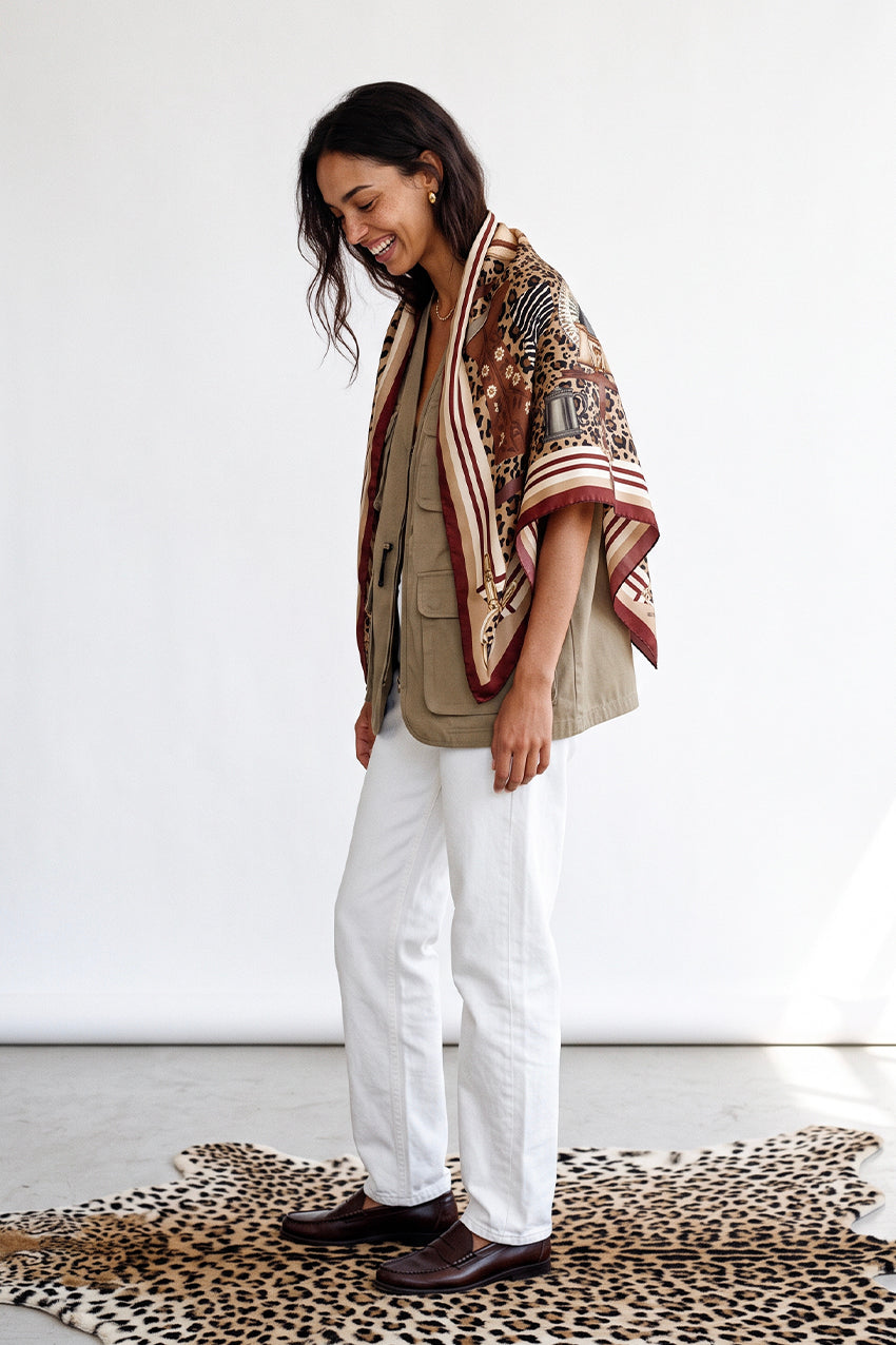 Carré Soie 100 - The Safari Girl Gear
