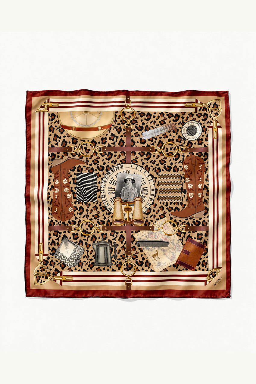 Carré Soie 100 - The Safari Girl Gear