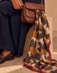 Foulard Laine Bouquet - Spice