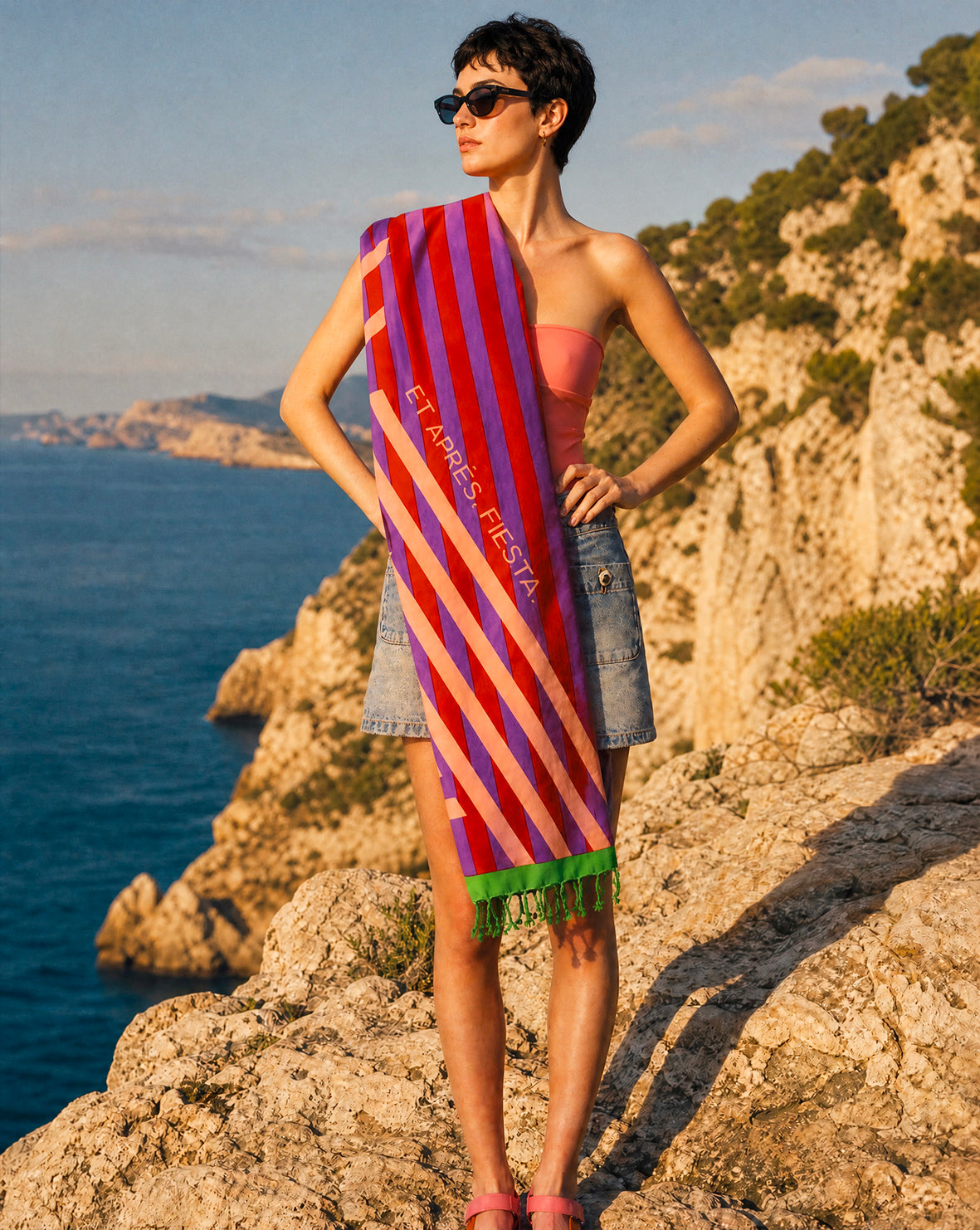 Fouta Coton - Siesta Terracotta